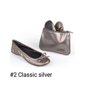 2 pairs of foldable ballet flats